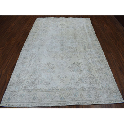 Staub One-of-a-Kind 6'3" X 9'5" Wool Area Rug in Ivory