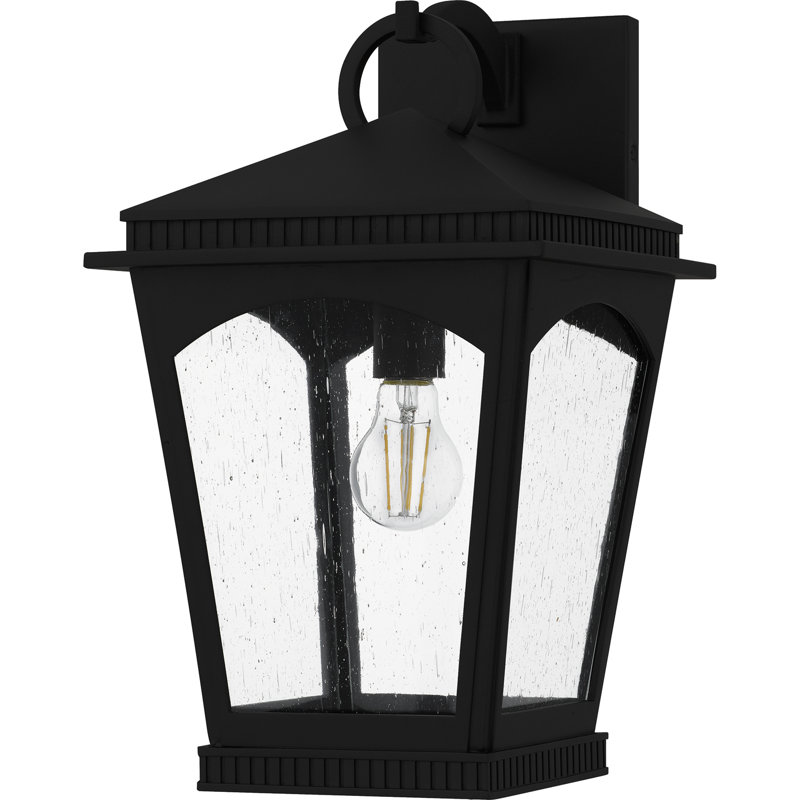 Lanterne murale d'extérieur 1 lumière Huck, H 16,75 po x l 10 po x P 10,75 po