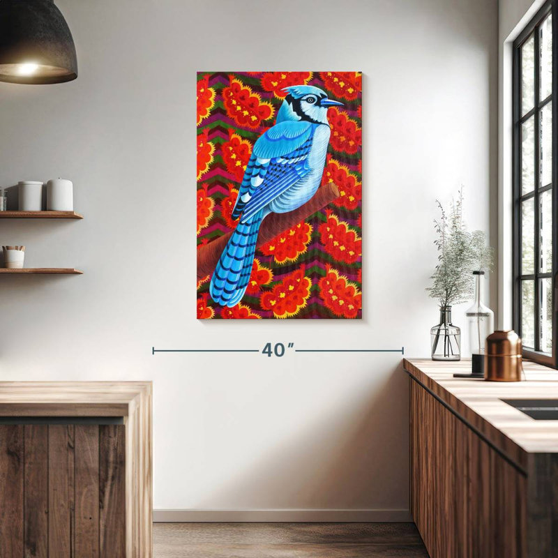 Brampt Blue Jay Sanctuary, 39" H x 26" W