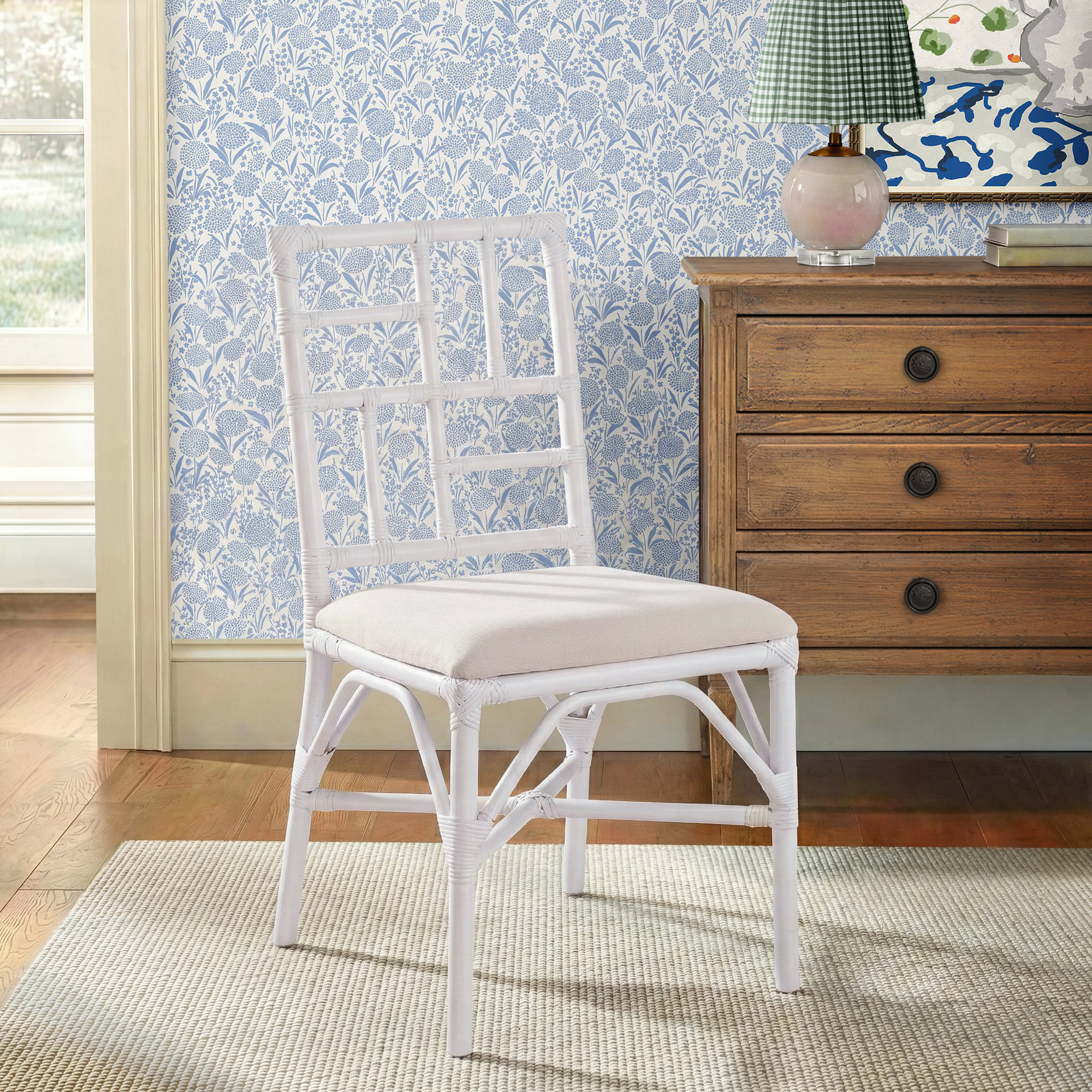 Elston Parsons Chair, White
