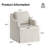 Upholstered Armchair With Casters