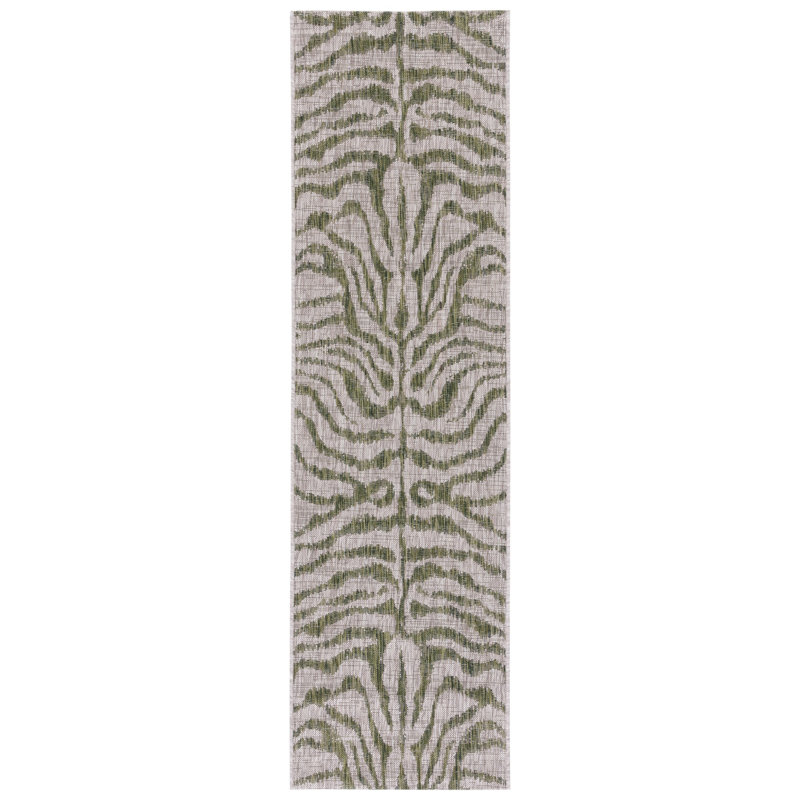 Aviyanna Performance Animal Print Indoor/Outdoor Area Rug, Runner 2'3" x 8'