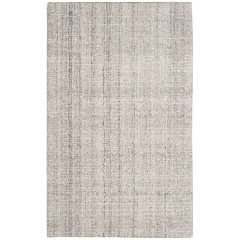 Conan Striped Hand Woven Area Rug, Rectangle 91 x 152cm