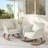 Contemporary Minimalist Wicker Rocking Chair-396700957