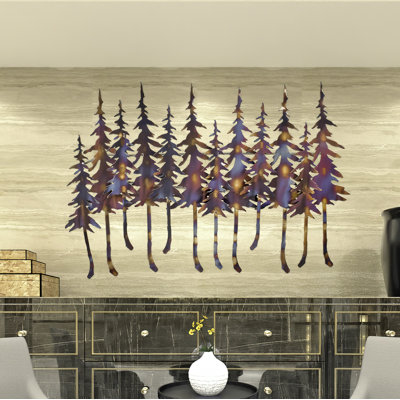 3d Flamed Forest
