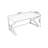 Cherry wood color Rectangle Solid Wood Desks-107235155