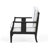 Louque 27.1" W Solid Wood Teak Outdoor Lounge Chair With Cushion-1489717224-1489774530