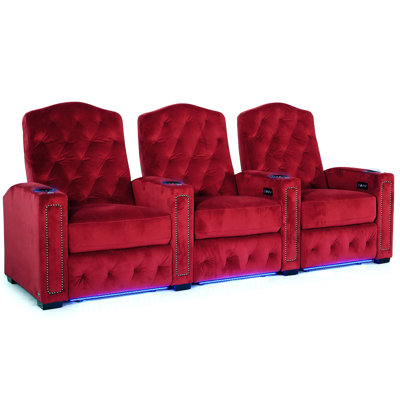 HR Series Home Theater Row Seating (Row of 3)