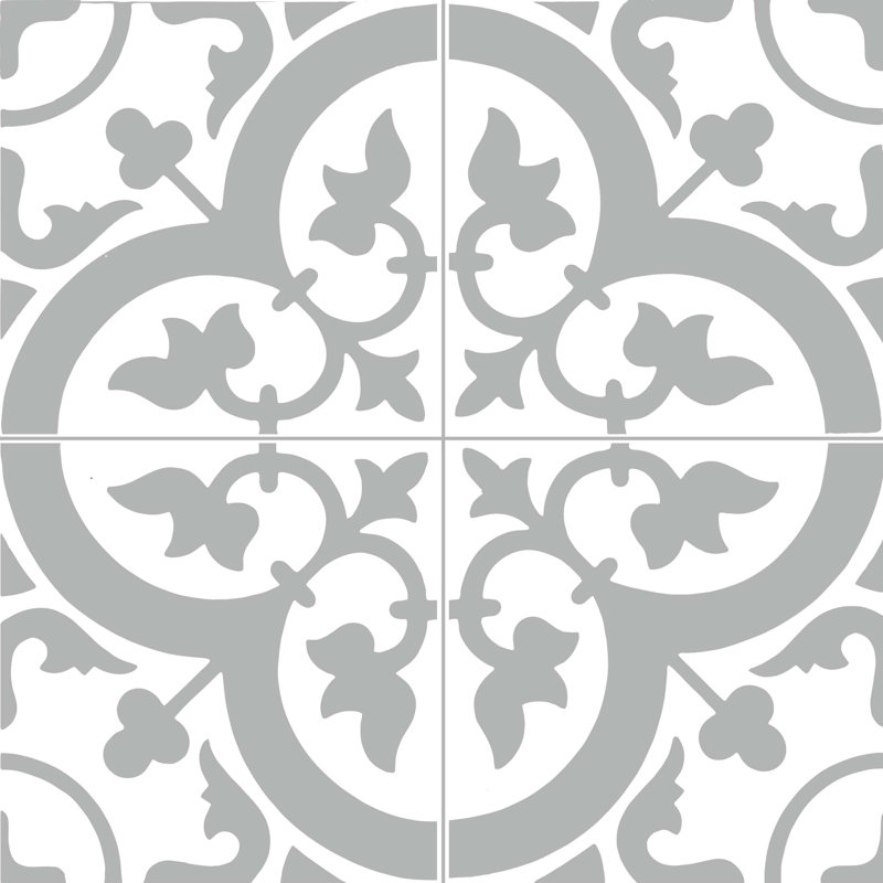 4'' W x 4'' L Vinyl Peel and Stick Mosaic Tile