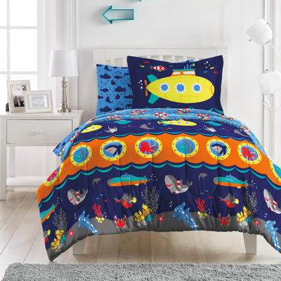 Submarine 4 - Piece Comforter Set