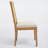Solid Wood Rattan-Back Dining Chair