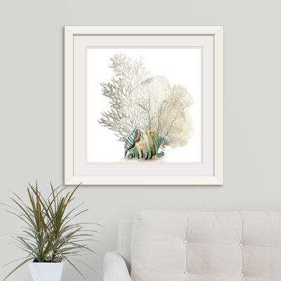 Deep Coral " Coral II " by Aimee Wilson