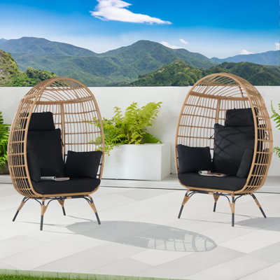 Wicker Outdoor Lounge Chair