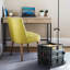 Chariot pliant robuste avec couvercle Elama Home