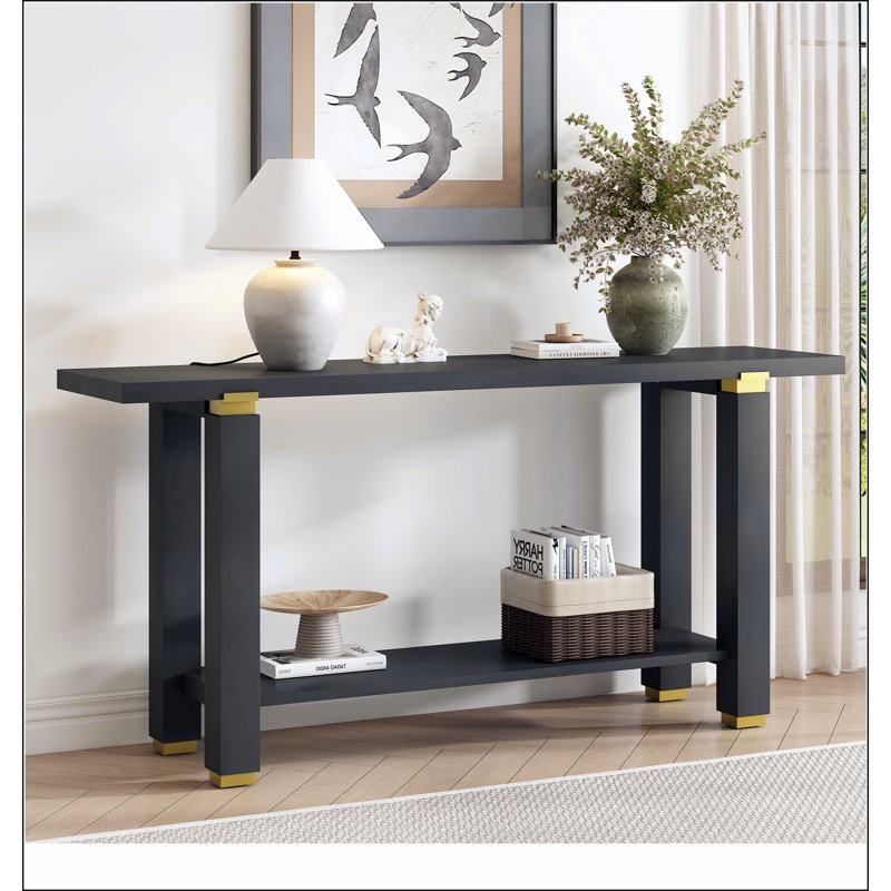Console 62,2 po Modern, Noir