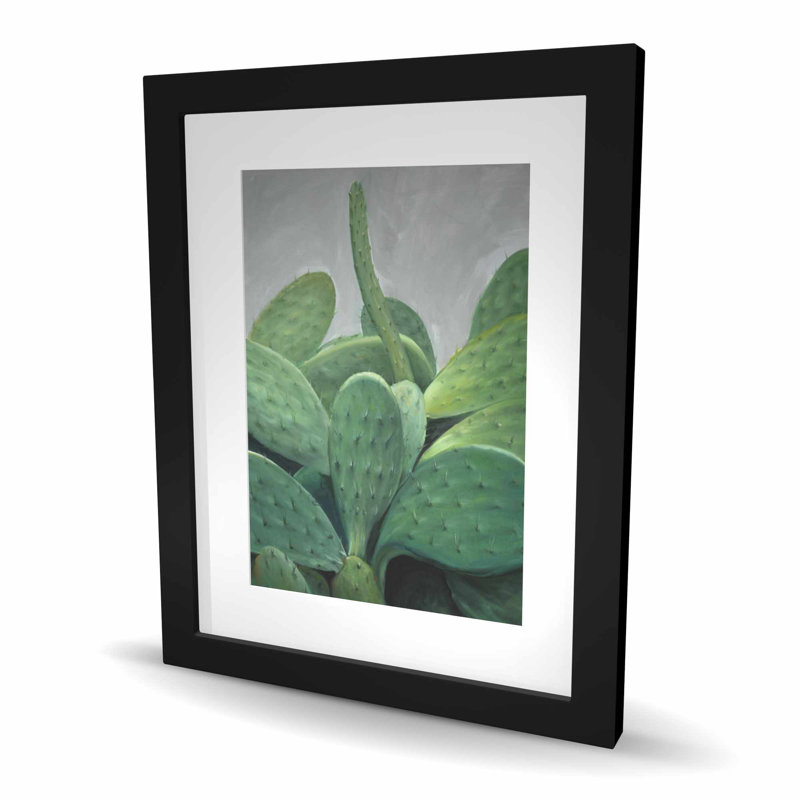 Cactus Bundle - Exotic Botanical Framed Print for Home Decor