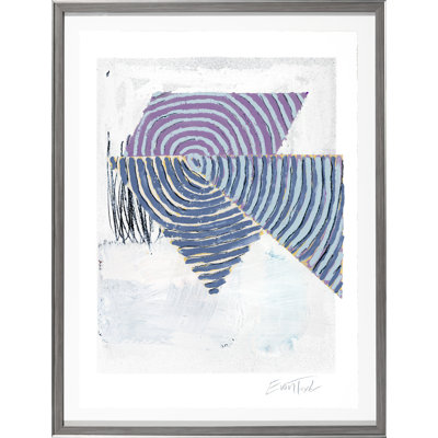 «Benjamin» par Evan Taylor - Peinture encadrée sur papier
