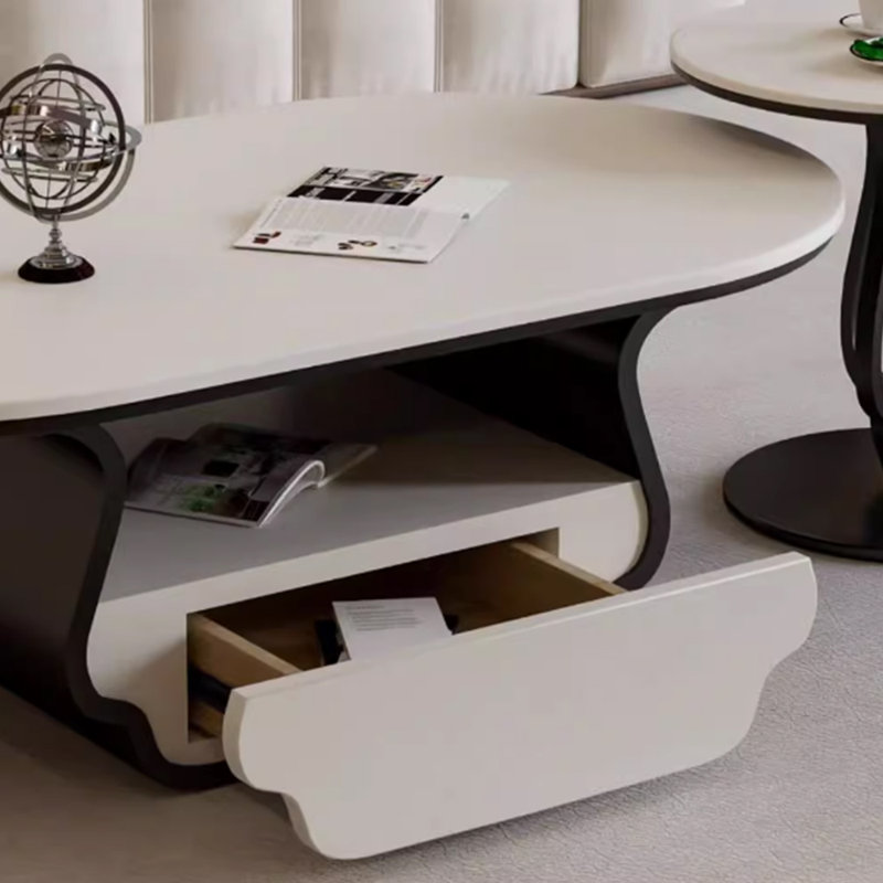 Table basse French Style Design, H 16,53 po x L 51,18 po x l 27,55 po