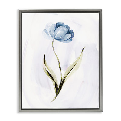 Fleur bleue à pétales