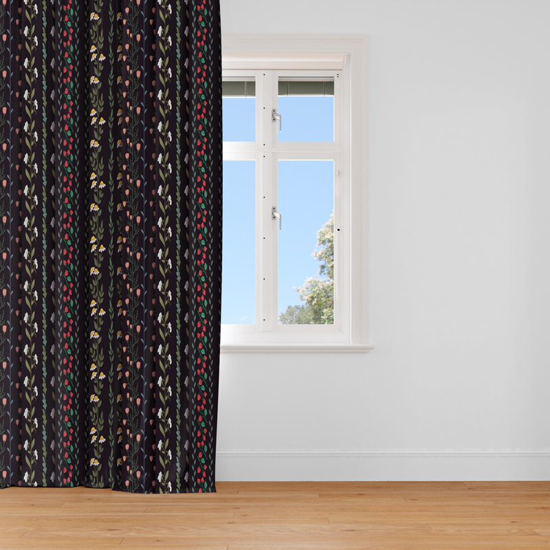 Paire de rideaux obscurcissant en polyester Henschler, L 20 po x L 52 po