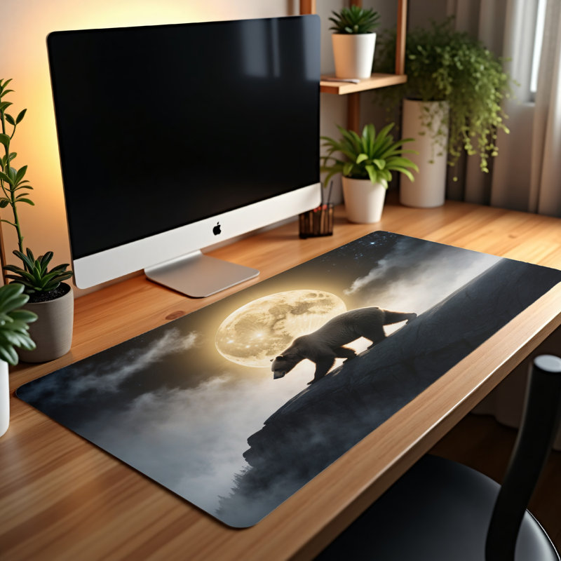 Polyester Desk Pad, 31.5x15.5