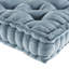 Coussin de sol en carré en chenille 24 po x 24 po Azza-62649343-80320329