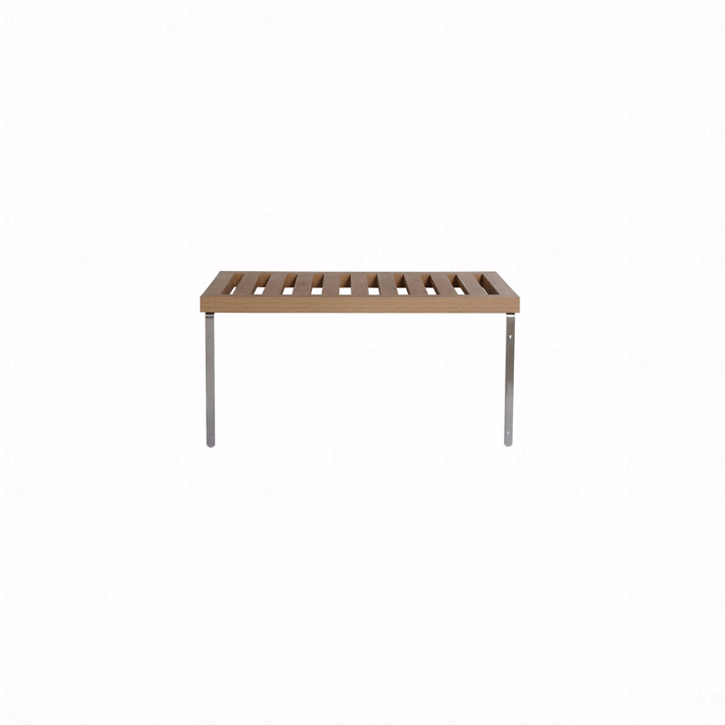 Modern Wall Bathroom Storage Shelves With 2 Mounting Brackets