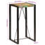 Metal Base Dining Table