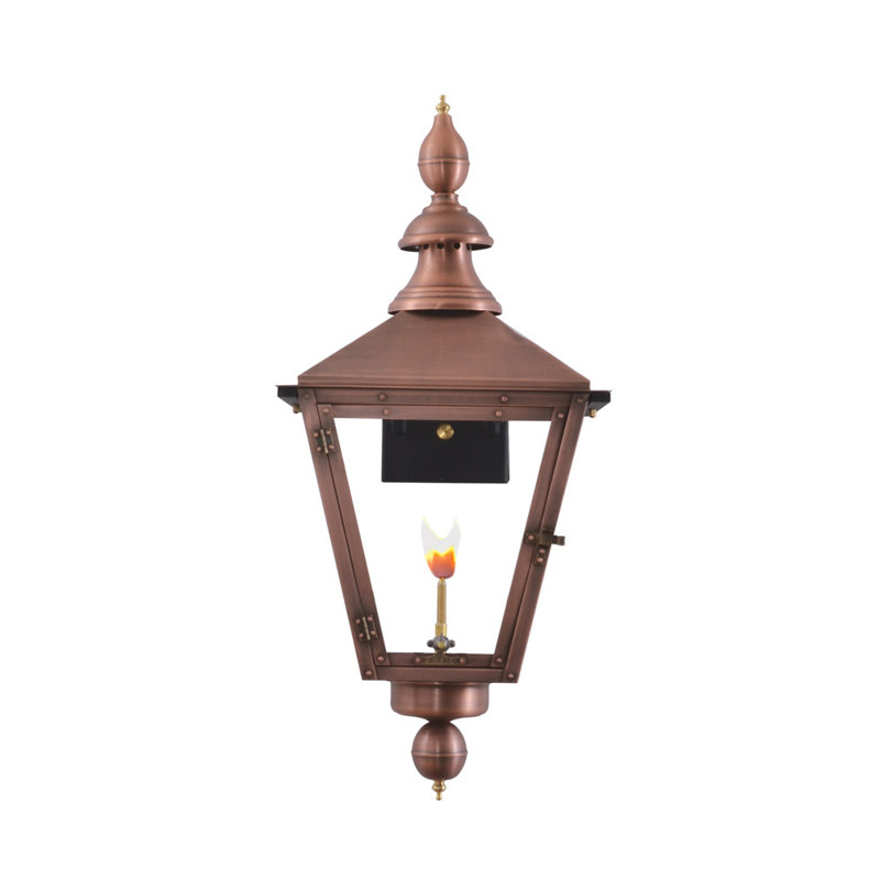 Charlestown Outdoor Wall Lantern, 35" H x 17" W x 18" D