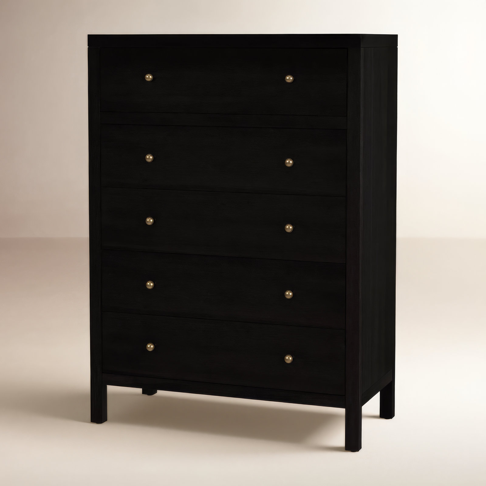 Celine 5-Drawer Dresser, Antique Coffee