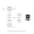 1in. Square Double Star Caster Inserts Without Brakes