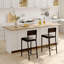 Counter Stool with Metal Frame