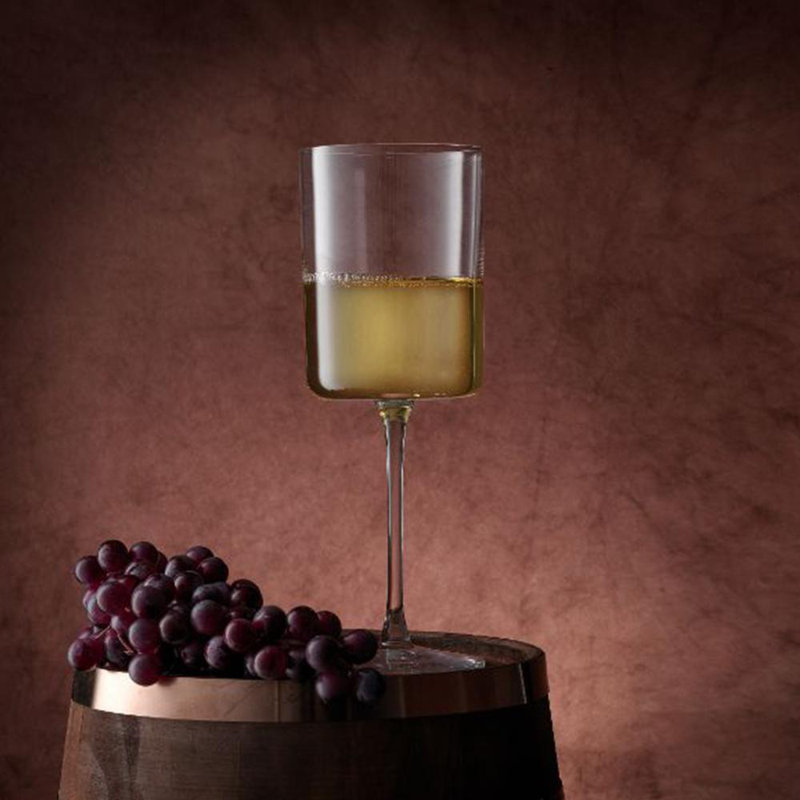 Claire Crystal Stemmed Wine Glasses, 11.4 oz.