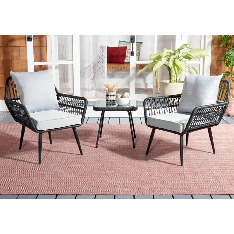 Weiland 3-Piece Lounge Set, Black