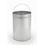 Precision Series Steel Open Kitchen Trash Can - 15 Gallons