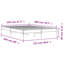 Vidaxl Bed Frame Engineered Wood And Metal-693526085-693526093