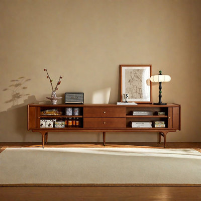 American style high legged TV stand