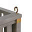 Balancelle de patio en bois pour lit de jardin-1619348529