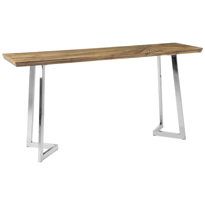 Isma 150cm Solid Wood Top Console Table