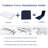 Chaise Lounge Cushion , 2Pcs Navy, Material, Fading, Removable Zipper Covers, Resilient Sponge Core Navy Blue Outdoor Furniture Breathable , Protected & Fade , Zippered High-Elasticity Filling,-1821087269