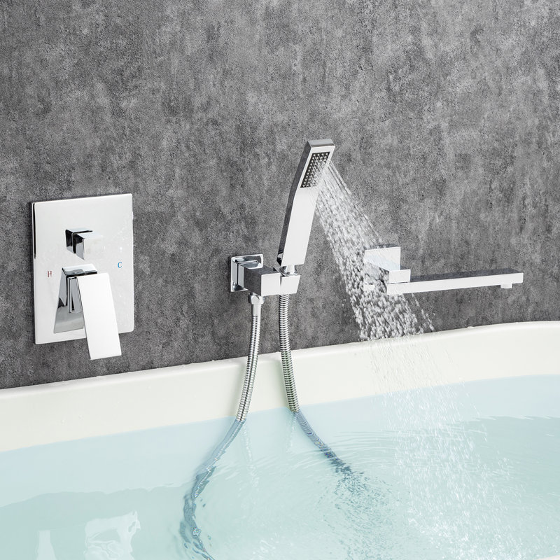 All-In-One Kit with Rough in-Valve, Polished Chrome