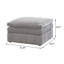 Repose-pieds en tissu-424714070