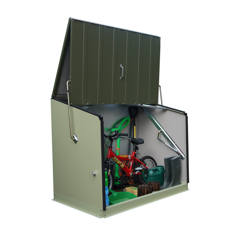 Remise de rangement en métal l 4,5 pi x p 3 pi. stowaway