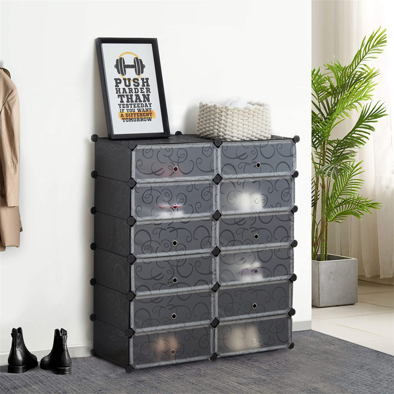 24 Pair Shoe Storage Box