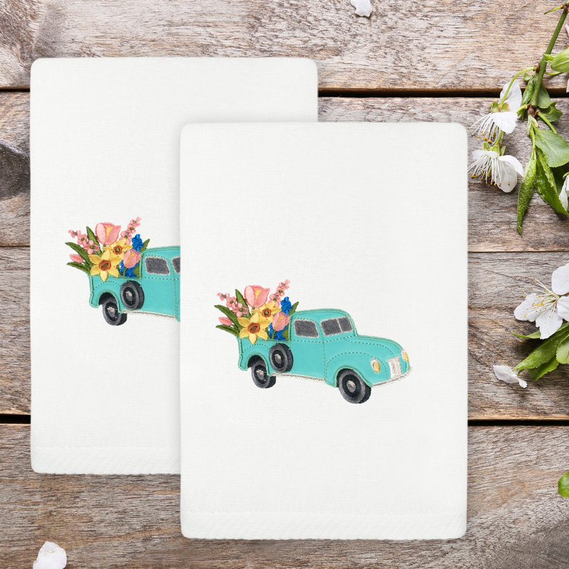 Essuie-mains Spring Truck, Blanc
