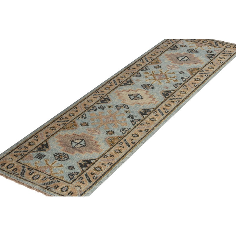 Oriental Area Rug in Blue