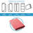 Kristofer Contemporary Solid Red Polypropylene Rectangle Area Rug-1209733479