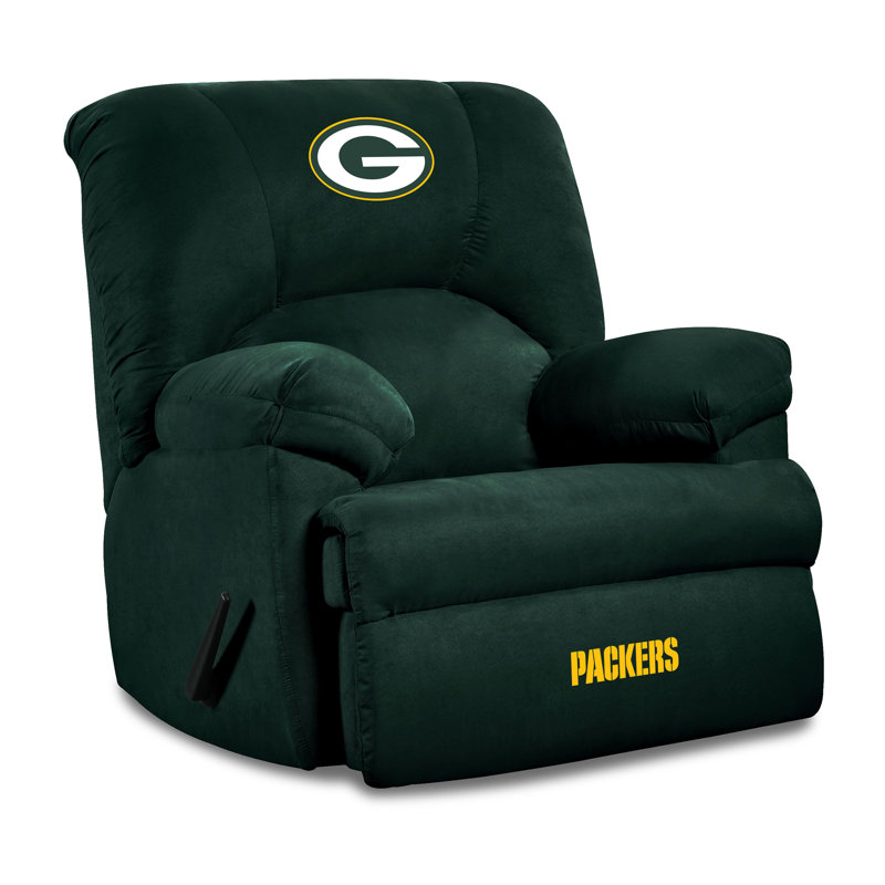 NFL Upholstered Recliner, Green Bay Packers