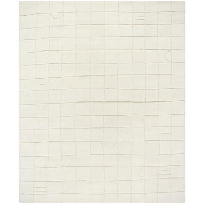 Lorette Hand Tufted Wool Off-White Rug
