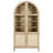 8-piece Counter Dining Set with Cabinet